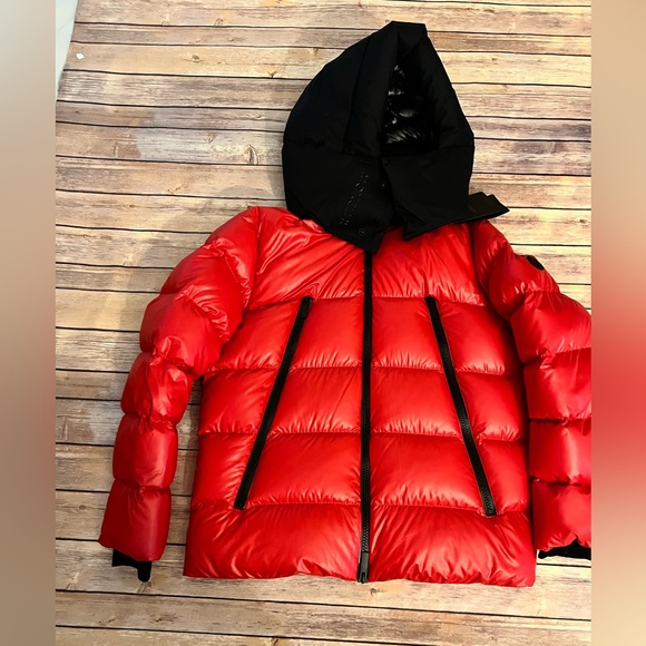 Moncler Zubair Zip-up Jacket Red Size 1 New - Picture 8 of 16